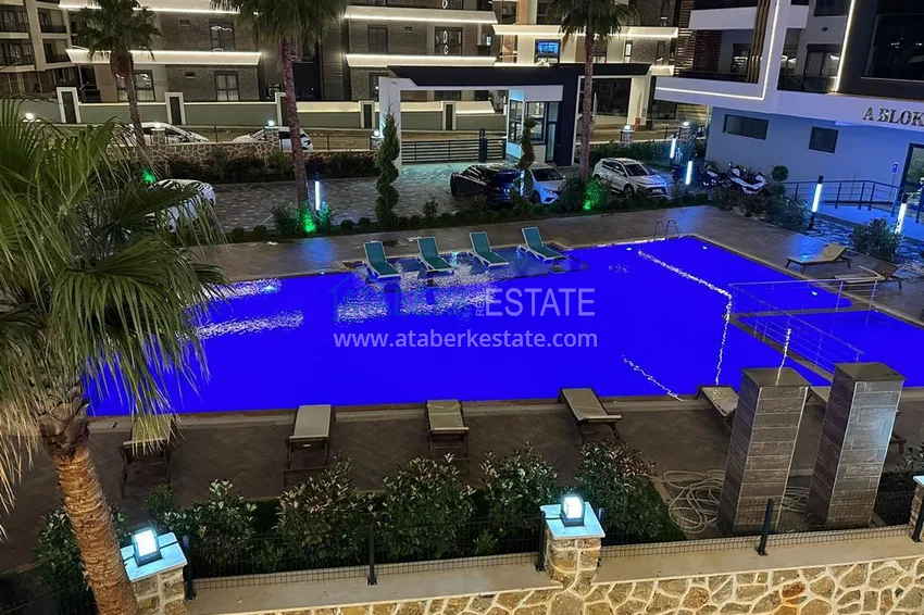 One-bedroom apartment with a fine finish in Alanya Oba district 4 