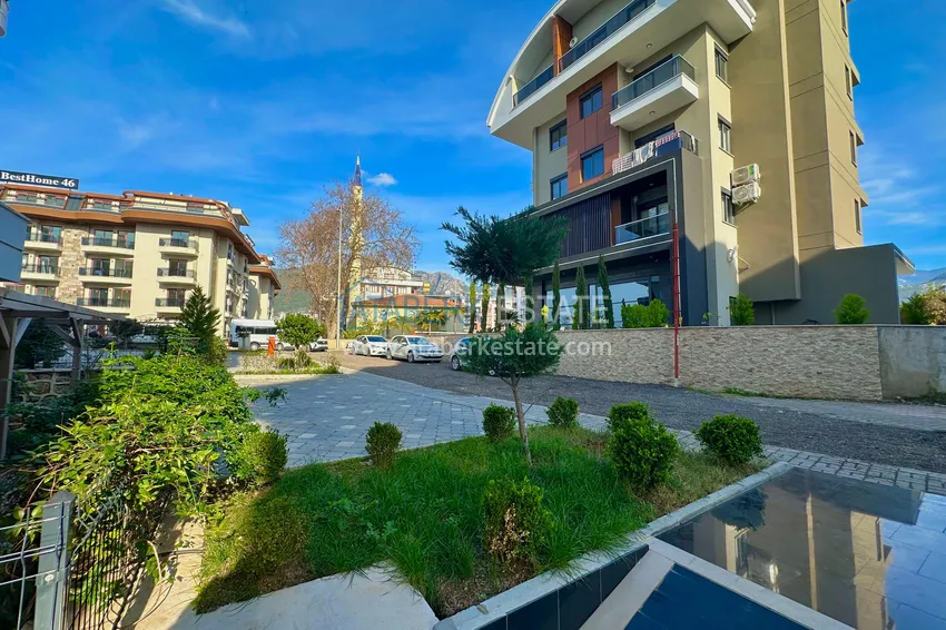 One-bedroom apartment with a fine finish in Alanya Oba district 7 