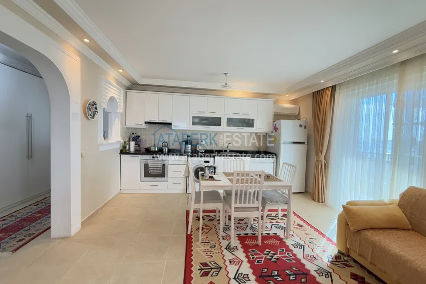 Purchase  Two-bedroom apartment with furniture and sea view in Alanya, Mahmutlar district 6 