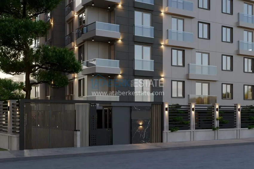 Modern residential complex in a prestigious area of Antalya — primary real estate from the developer 6 
