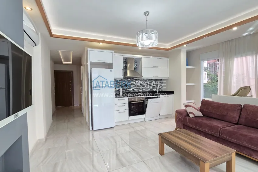 Purchase  One bedroom apartment with furniture in the center of Alanya. Real estate with a residence permit 6 