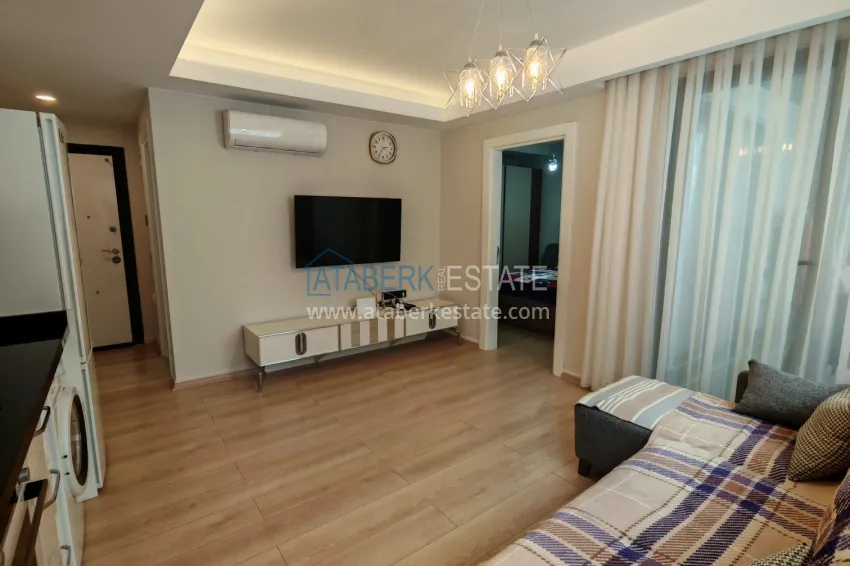 Purchase Long term rent! Turnkey one-bedroom apartment in the center of Alanya No. 3 6