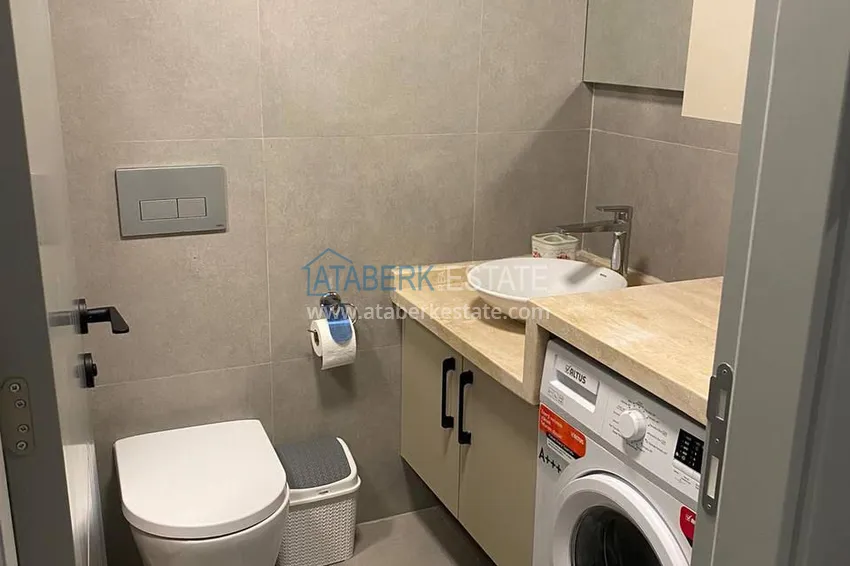 Purchase  One bedroom apartment with furniture for long-term rent in the center of Alanya No. 15 6 