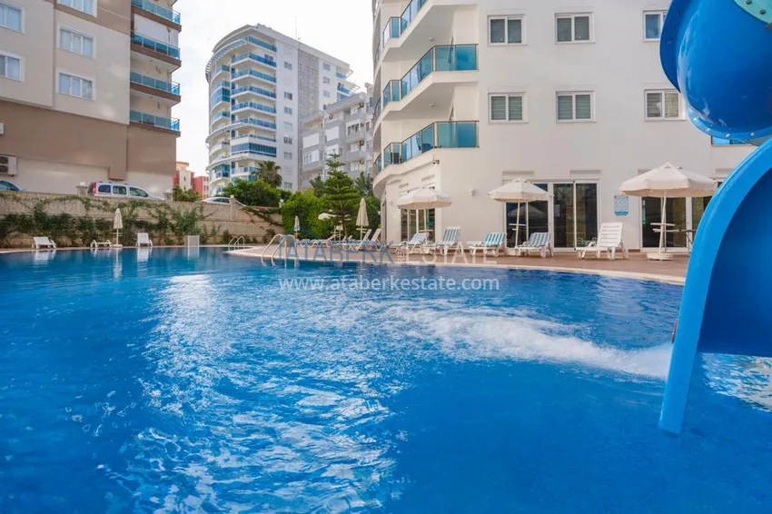 Fully equipped 1+1 apartment for rent — Alanya, Mahmutlar B6 6 