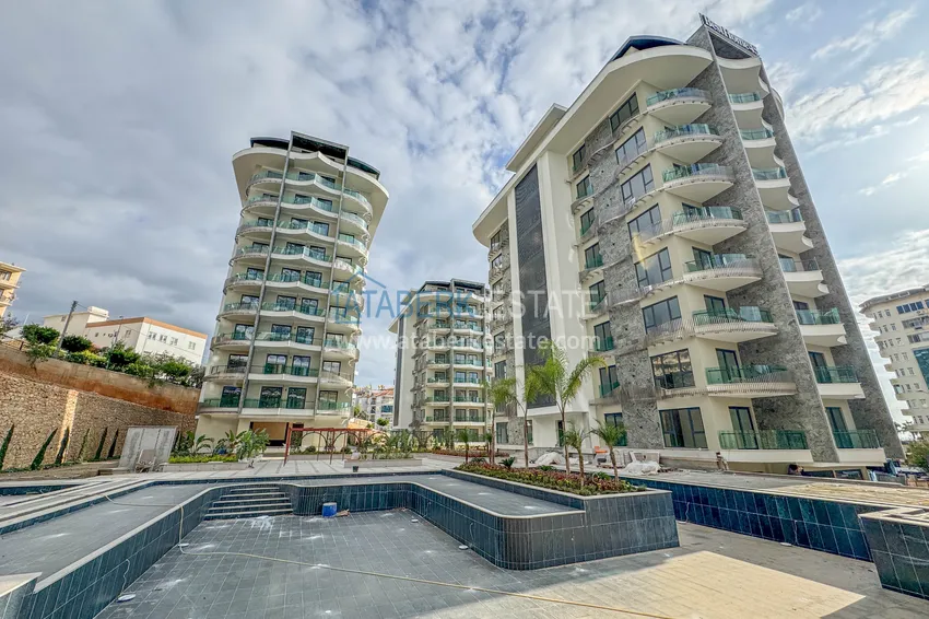 Two new apartments with high-quality finishes in a premium complex — Tosmur, Alanya 6