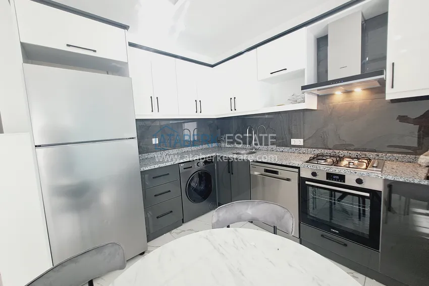 Purchase Turnkey one-bedroom apartment directly from the owner in Alanya Avsallar district 6 