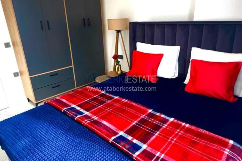 Purchase Long term rent! 1+1 apartment in a comfort complex, Avsallar Alanya district No. 28 7 