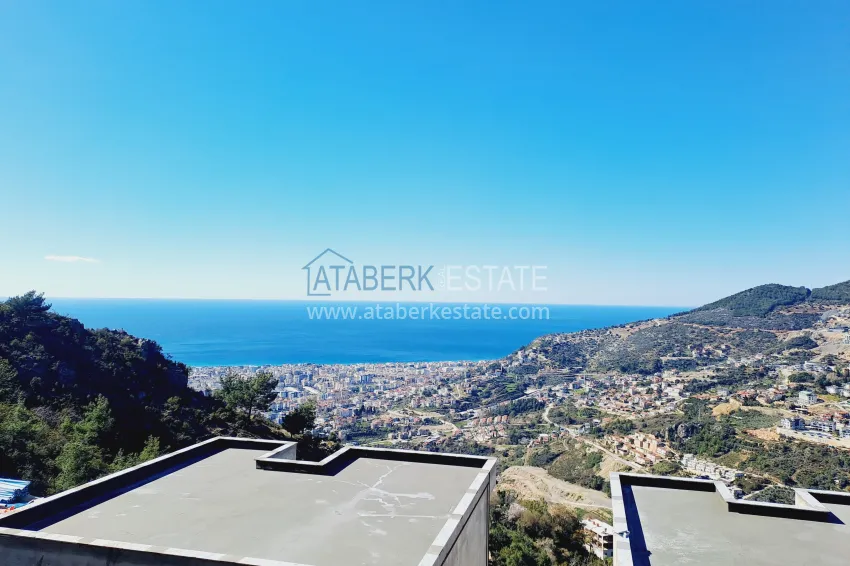 Photo - Luxury villa with panoramic views in a picturesque area of Alanya — suitable for obtaining a residence permit 7