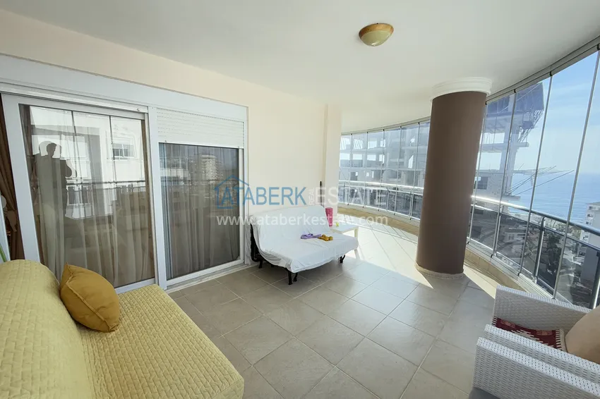 Purchase  Two-bedroom apartment with furniture and sea view in Alanya, Mahmutlar district 7 