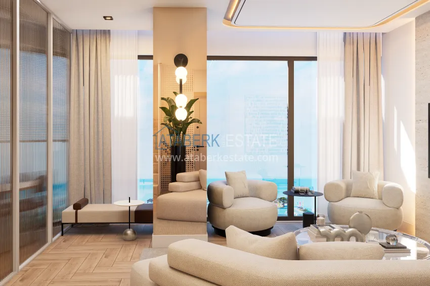 Purchase Modern residential complex under construction in Muratpasa, Chalayan 19