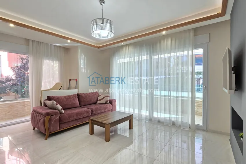 Purchase  One bedroom apartment with furniture in the center of Alanya. Real estate with a residence permit 7 