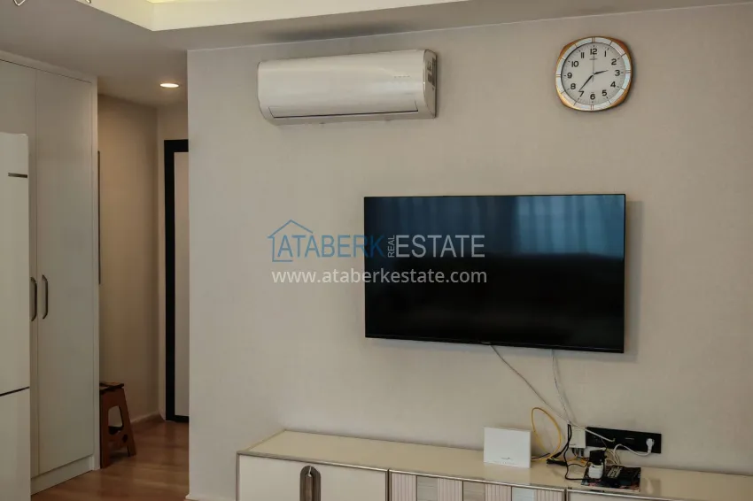 Purchase Long term rent! Turnkey one-bedroom apartment in the center of Alanya No. 3 7