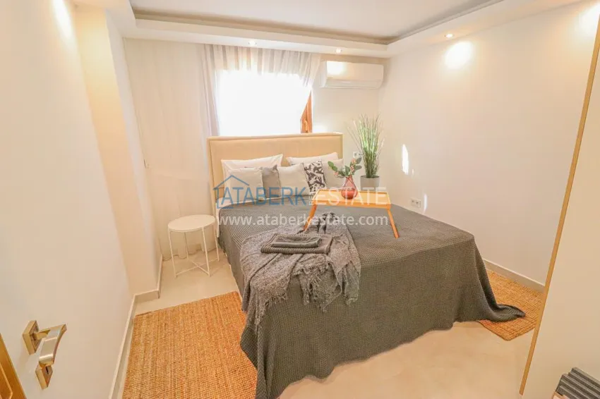 Purchase  Two independent apartments at the same price, renovated with stylish interiors - Alanya, Kestel district 7 