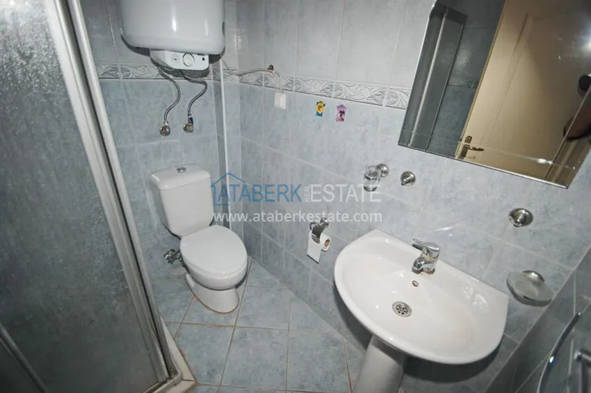 Purchase Two bedroom furnished apartment in the center of Alanya. Suitable for a residence permit 7 