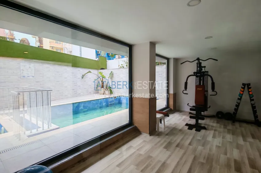 Long term rent! Turnkey one-bedroom apartment in the center of Alanya No. 3 8