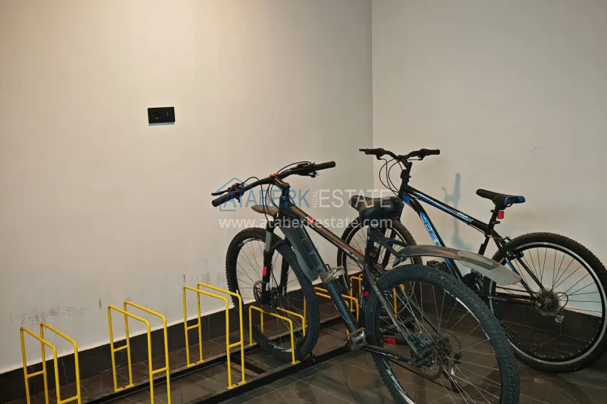 Long term rent! Turnkey one-bedroom apartment in the center of Alanya No. 3 9