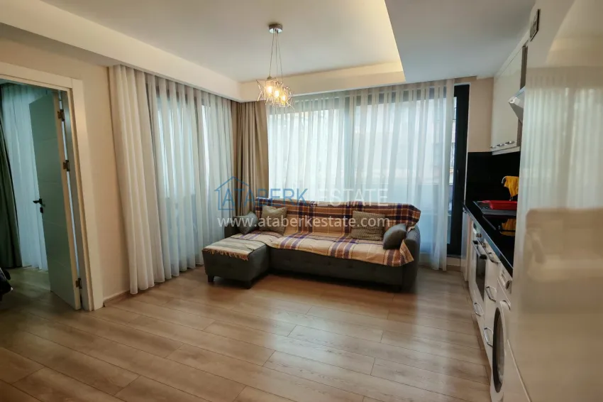 Purchase Long term rent! Turnkey one-bedroom apartment in the center of Alanya No. 3 8