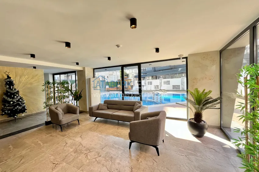 Stylish one bedroom apartment with furniture in the center of Alanya — primary market 8 