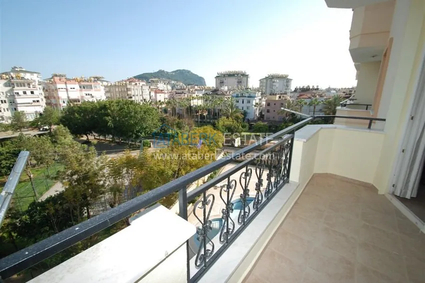 Purchase Two bedroom furnished apartment in the center of Alanya. Suitable for a residence permit 8 