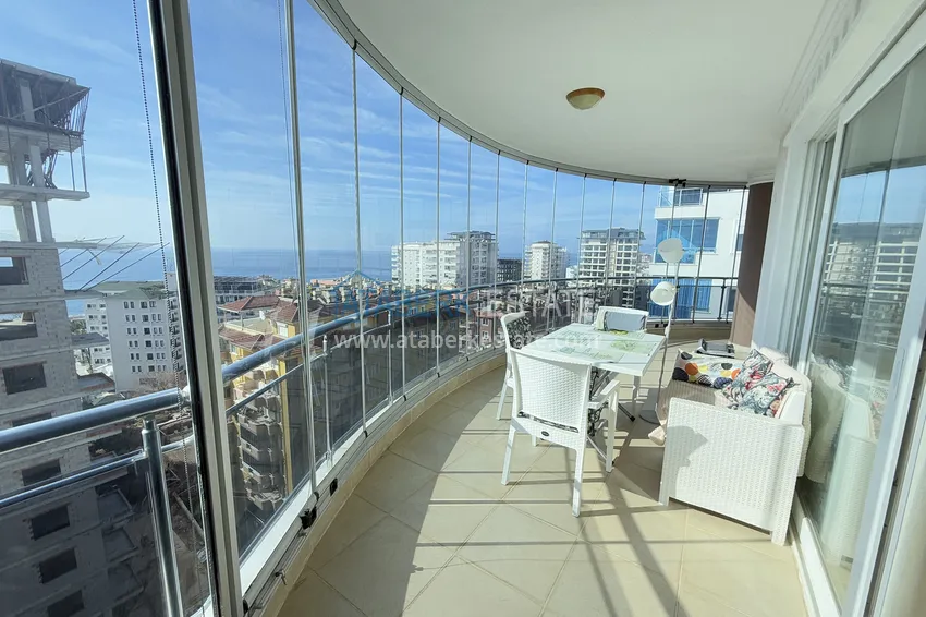 Purchase  Two-bedroom apartment with furniture and sea view in Alanya, Mahmutlar district 9 
