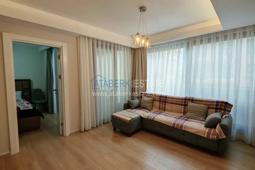 Purchase Long term rent! Turnkey one-bedroom apartment in the center of Alanya No. 3 9