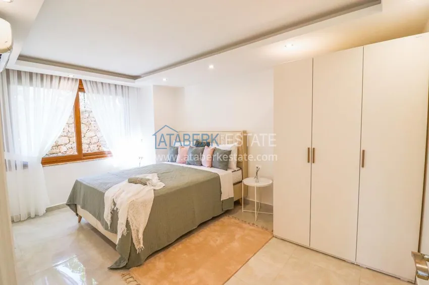 Purchase  Two independent apartments at the same price, renovated with stylish interiors - Alanya, Kestel district 9 