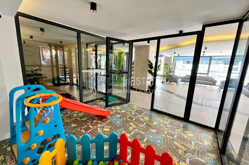 Stylish one bedroom apartment with furniture in the center of Alanya — primary market 9 