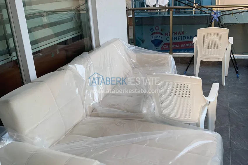 Purchase Fully equipped 1+1 apartment for rent — Alanya, Mahmutlar B6 9 