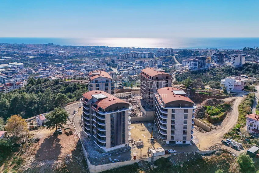 Photo -  A new stylish investment project at the excavation stage in Oba, Alanya 12 