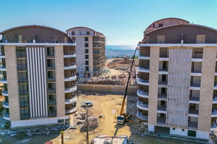 Photo -  A new stylish investment project at the excavation stage in Oba, Alanya 17 