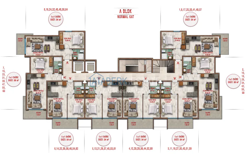 Buy cheap Finished apartment in Alanya, Avsallar district directly from the owner 1