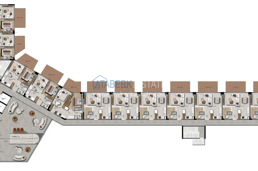 Buy cheap Luxury residential complex in the resort area of Kundu, Antalya — a hotel-type concept project 3 