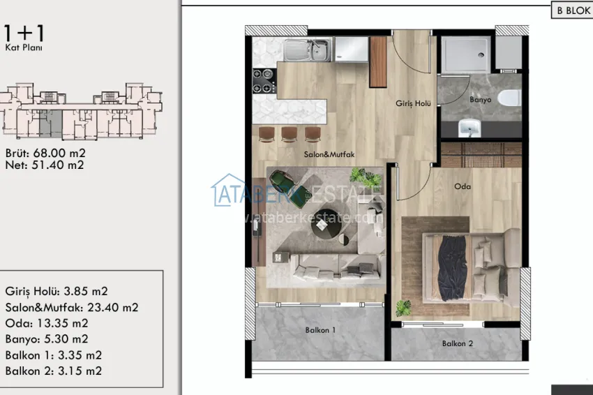 Buy cheap Elite residence under construction in Mersin, Tomyuk district 11