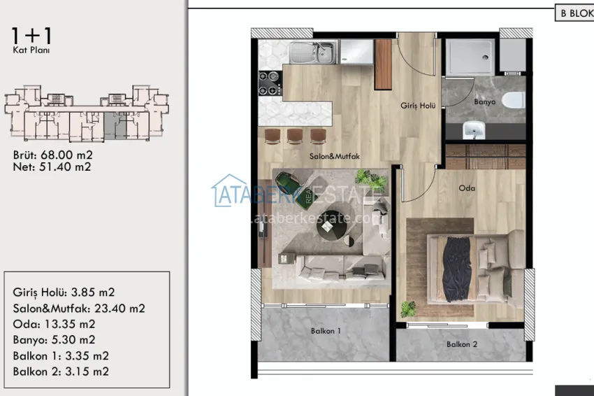 Buy cheap Elite residence under construction in Mersin, Tomyuk district 13