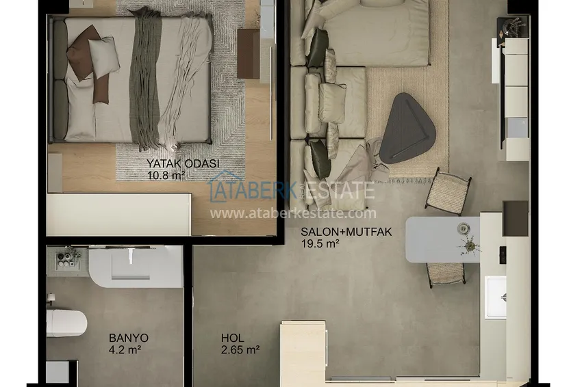 Buy cheap Luxury residential complex in the resort area of Kundu, Antalya — a hotel-type concept project 5 