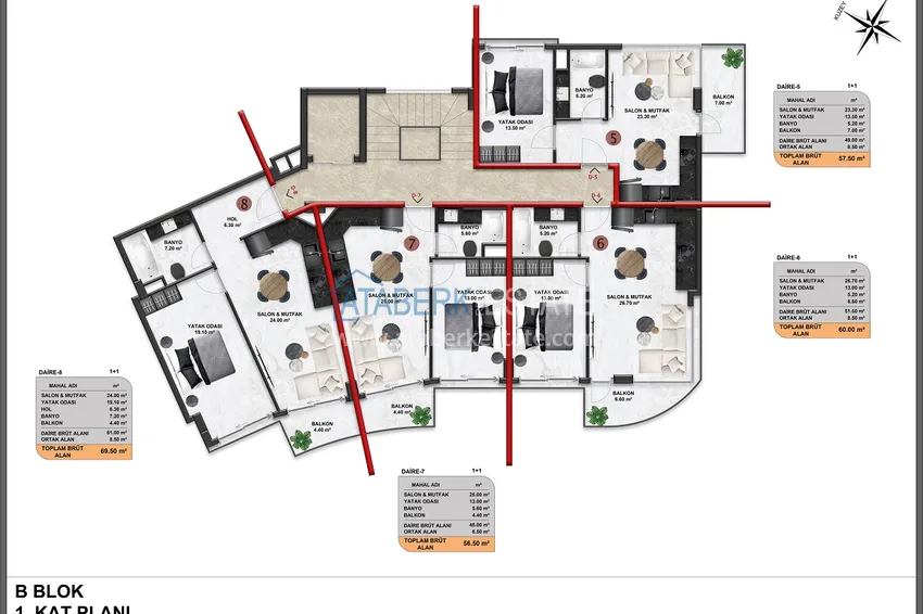 Buy cheap Exclusive project in Alanya, Oba district! Unique investment conditions! 9 