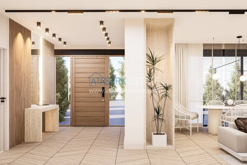 Purchase  Buy a house in Antalya - Lara, Guzeloba. Townhouse under construction. Citizenship Real Estate 1 