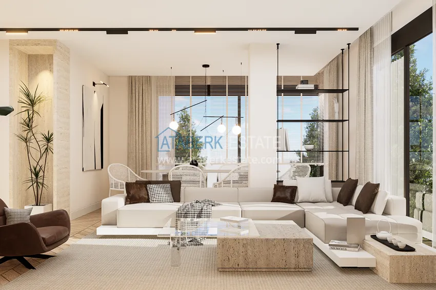 Purchase  Buy a house in Antalya - Lara, Guzeloba. Townhouse under construction. Citizenship Real Estate 11 