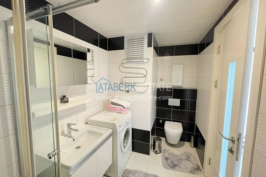 Purchase  Apartment 1+1 with furniture and the possibility of obtaining a residence permit and citizenship — Cikcilli district, Alanya 10 