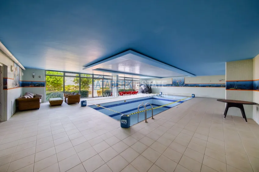 Furnished 2+1 garden duplex with sea views in the Konakli area. Property for a residence permit in Alanya 10 