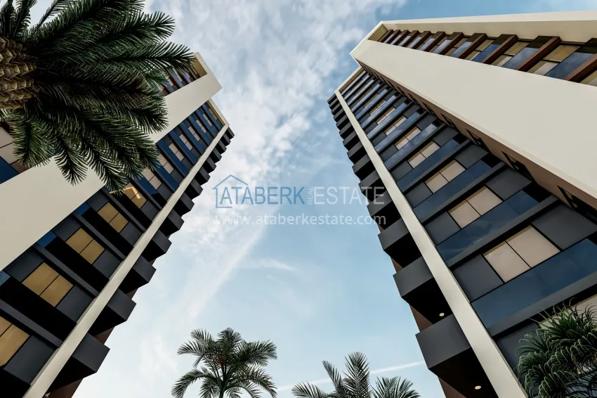 Elite residence under construction in Mersin, Tomyuk district 10