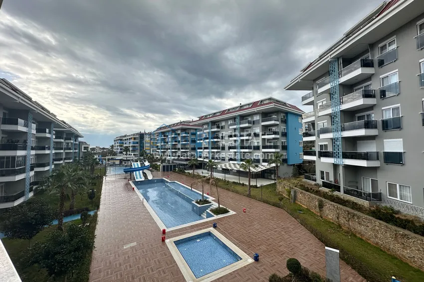 Purchase One bedroom apartment with furniture in a cozy complex — Kestel, Alanya 10