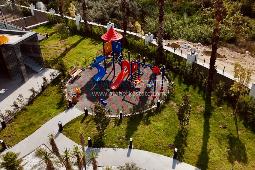 Finely finished one-bedroom apartment in a comfort-class residence — Kargicak district, Alanya 10 