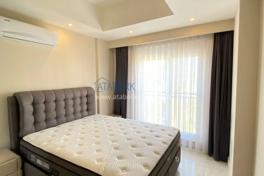 Purchase  1+1 furnished apartment for rent in a luxury residence near Incekum beach, Avsallar district — Alanya D43 10 