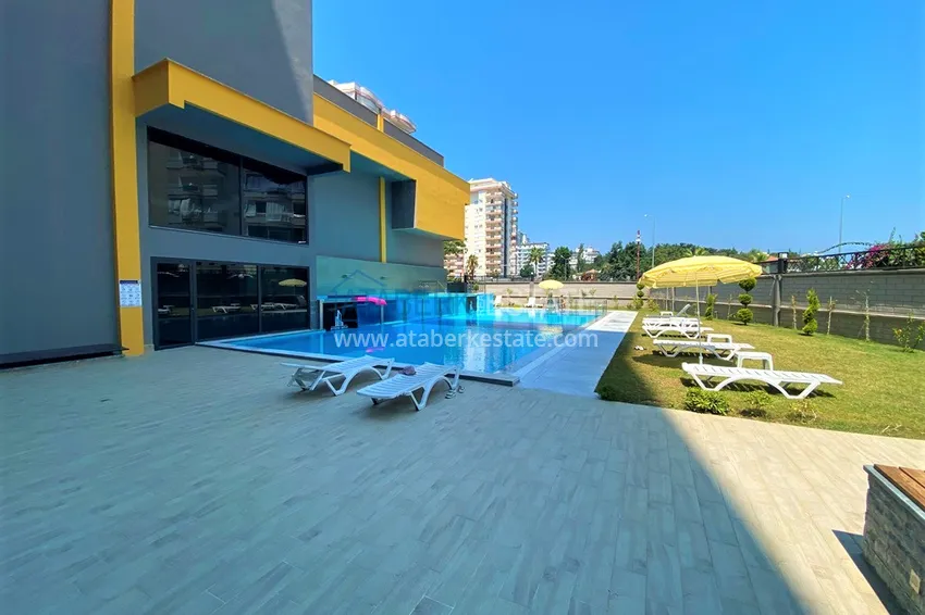 Two bedroom apartment with panoramic sea and mountain views in the center of Mahmutlar 10 