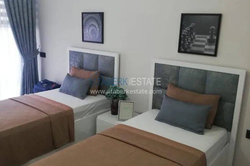 Purchase Two bedroom apartment with panoramic sea and mountain views in the center of Mahmutlar 10 