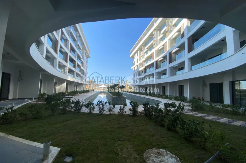 Purchase 4+1 garden duplex with citizenship in a premium resort resort — Turkler, Alanya 10 