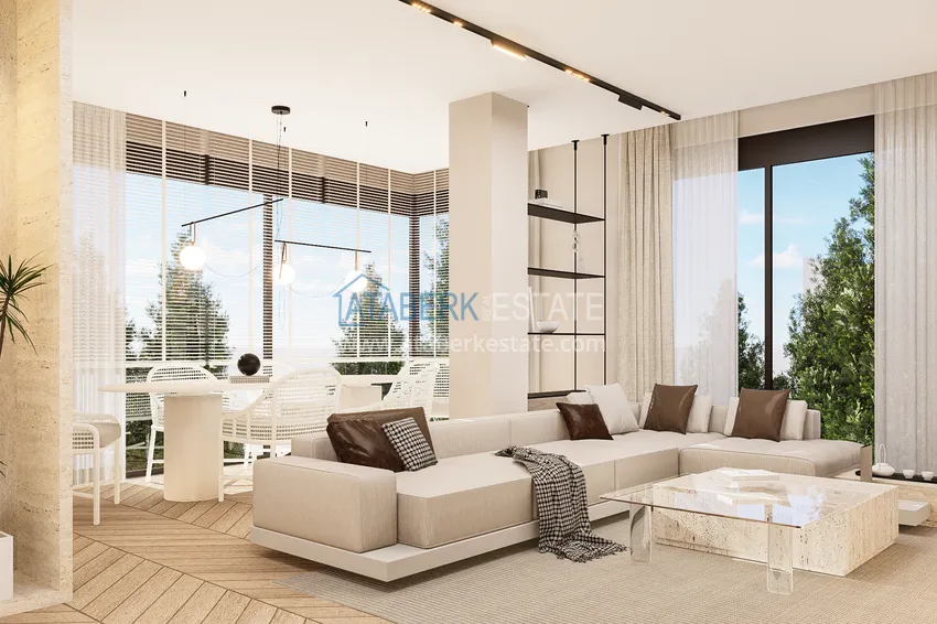 Purchase  Buy a house in Antalya - Lara, Guzeloba. Townhouse under construction. Citizenship Real Estate 12 