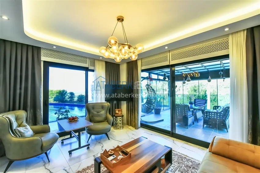 Purchase  Luxury turnkey villa in the premium segment from the owner in Alanya, Kargicak district 6 