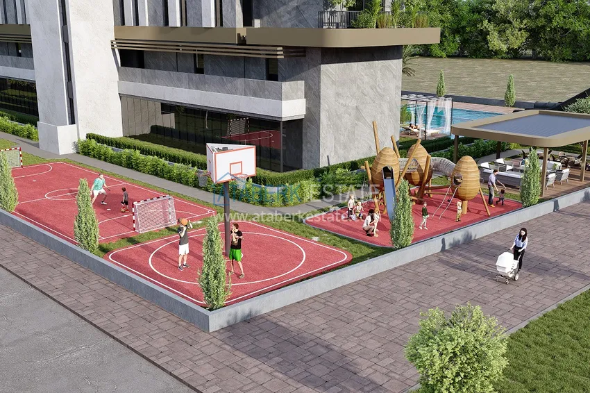 Luxury residential complex in the resort area of Kundu, Antalya — a hotel-type concept project 11 